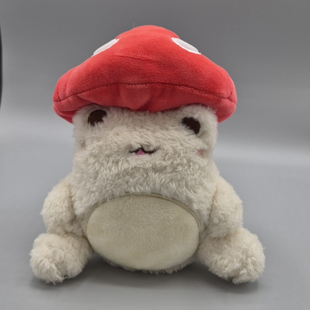 Plush Goals Cuddle Barn 7'' Cuddle‎ Barn Mushroom Frog